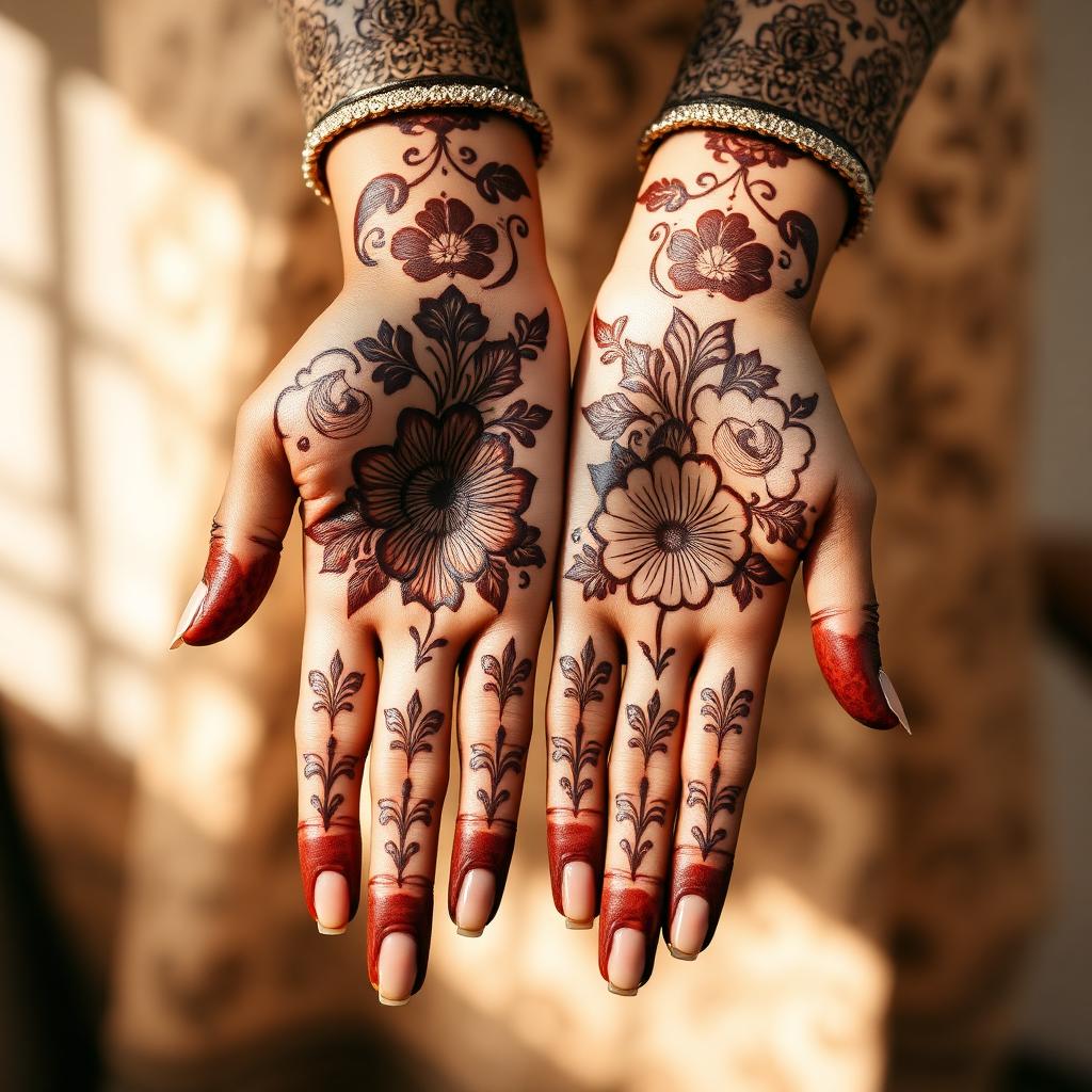 Bridal mehndi design