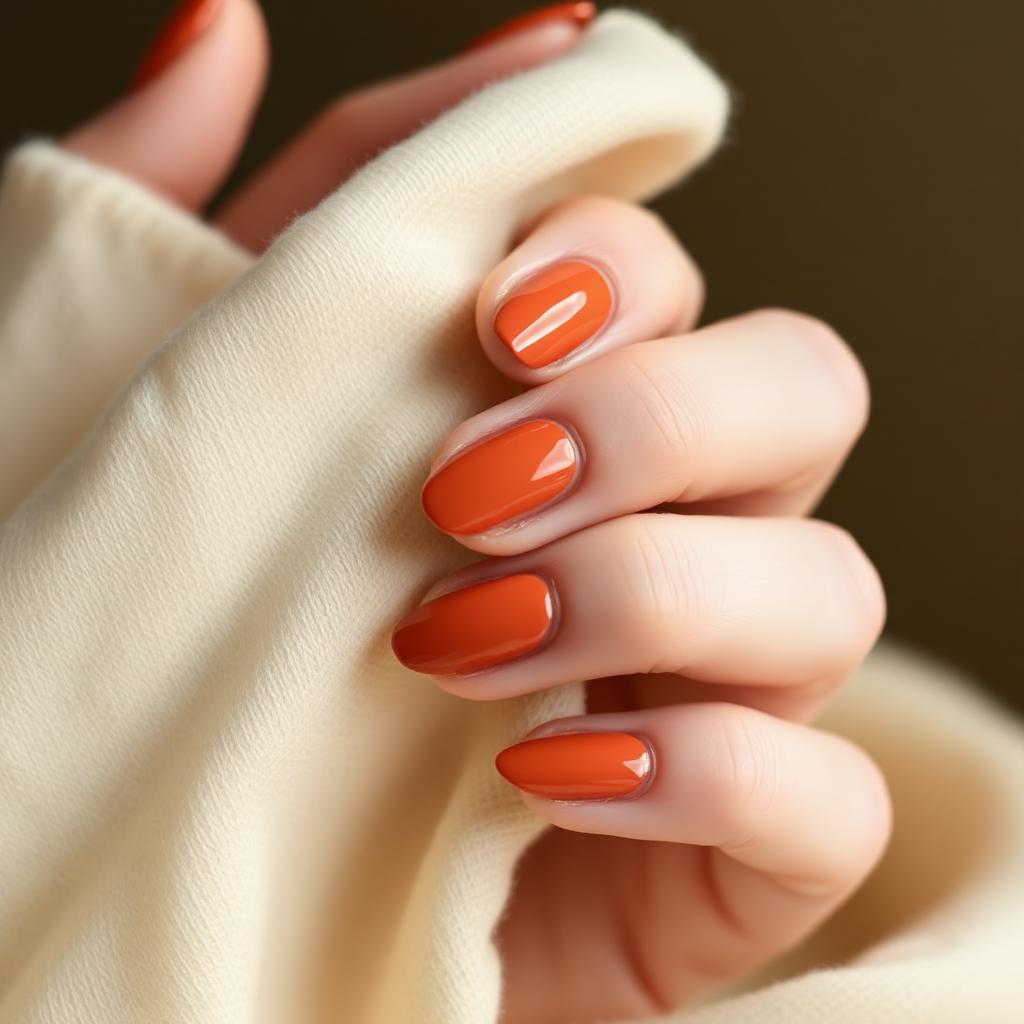 Terracotta manicure